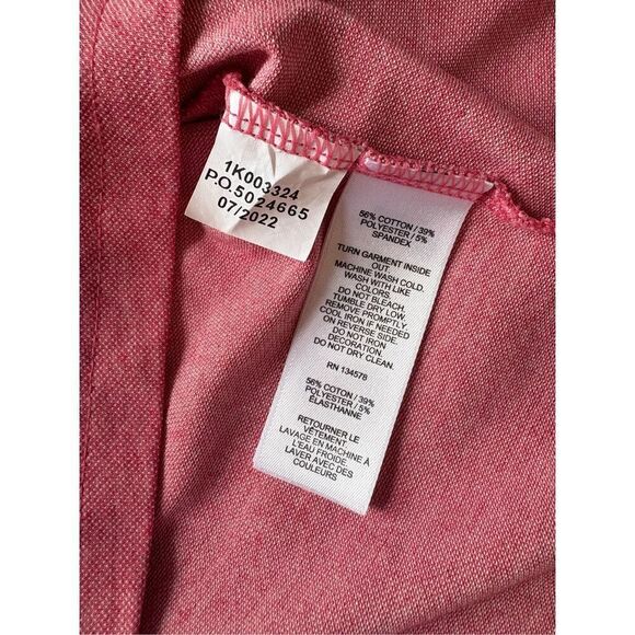 Vineyard Vines “The Shep Shirt” 1/4 zip in light salmon/pink - M - Picture 8 of 8